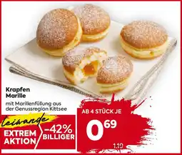 Billa Krapfen Marille Angebot