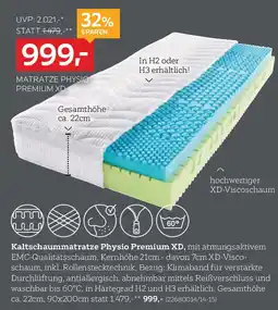 XXXLutz Kaltschaummatratze Physio Premium XD Angebot