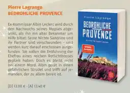 Müller Pierre Lagrange BEDROHLICHE PROVENCE Angebot