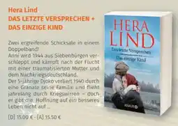 Müller Hera Lind DAS LETZTE VERSPRECHEN + DAS EINZIGE KIND Angebot