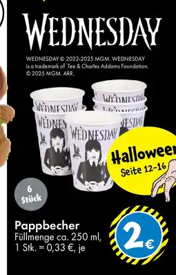 TEDi Pappbecher Angebot