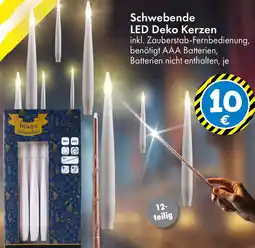 TEDi Schwebende LED Deko Kerzen Angebot