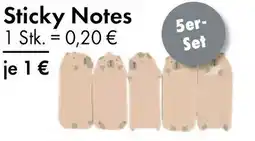 TEDi Sticky Notes Angebot