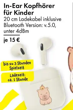 TEDi In-Ear Kopfhörer für Kinder Angebot