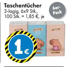 TEDi Taschentücher Angebot