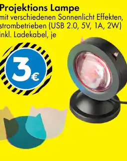 TEDi Projektions Lampe Angebot