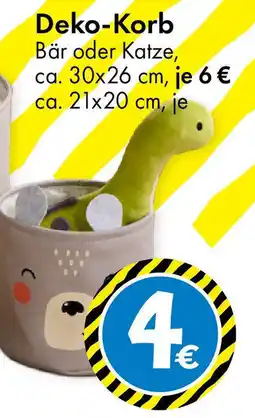 TEDi Deko-Korb Angebot