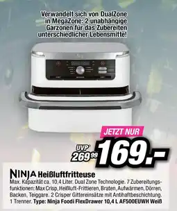 Red Zac NINJA Heißluftfritteuse Angebot