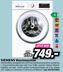 Red Zac SIEMENS Waschmaschine Angebot