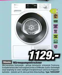 Red Zac Miele Wärmepumpentrockner Angebot