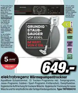 Red Zac elektrabregenz Wärmepumpentrockner Angebot