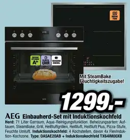 Red Zac AEG Einbauherd-Set mit Induktionskochfeld Angebot