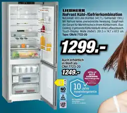 Red Zac LIEBHERR NoFrost Kühl-/Gefrierkombination Angebot
