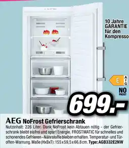 Red Zac AEG NoFrost Gefrierschrank Angebot