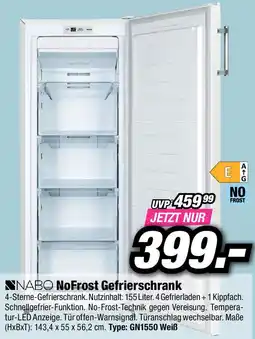 Red Zac NABO NoFrost Gefrierschrank Angebot