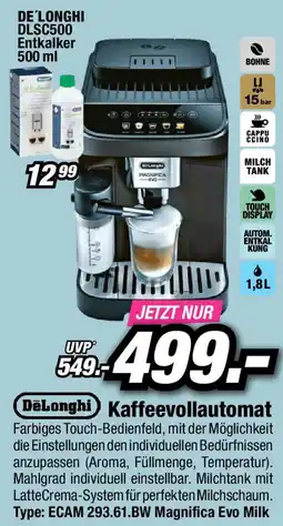 Red Zac DeLonghi Kaffeevollautomat Angebot