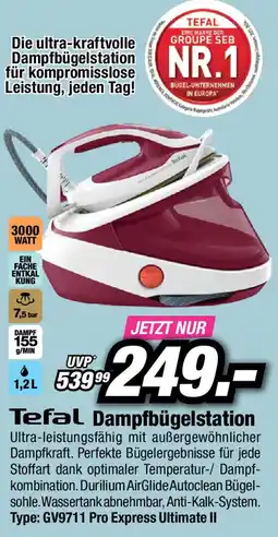 Red Zac Tefal Dampfbügelstation Angebot