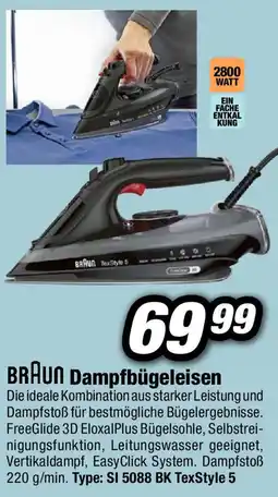 Red Zac BRAUN Dampfbügeleisen Angebot
