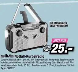 Red Zac Silva Notfall-Kurbelradio Angebot