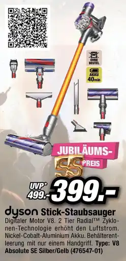 Red Zac dyson Stick-Staubsauger Angebot