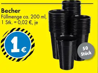 TEDi Becher Angebot