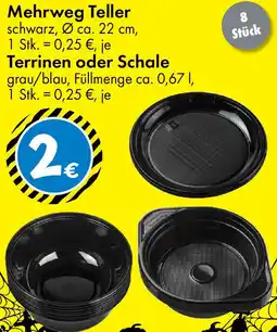 TEDi Mehrweg Teller Terrinen oder Schale Angebot