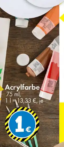 TEDi Acrylfarbe Angebot