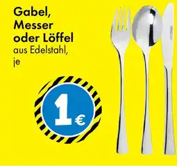 TEDi Gabel, Messer oder Löffel Angebot