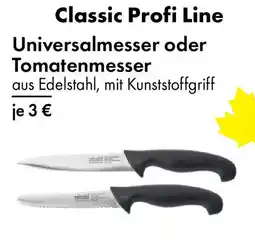 TEDi Classic Profi Line Universalmesser oder Tomatenmesser Angebot