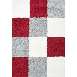 Möbelix Hochflor Teppich Rot Life 80x250 Cm Angebot