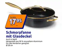 Action Schmorpfanne mit Glasdeckel Angebot