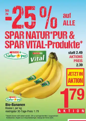 Maximarkt Bio-Bananen Angebot