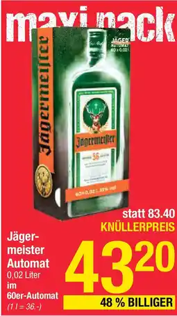 Maximarkt Jagermeister Angebot