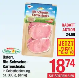 Maximarkt Bio Schweine Karreesteaks Angebot