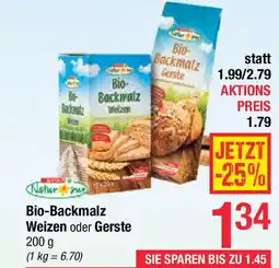 Maximarkt Bio-Backmalz Weizen oder Gerste Angebot