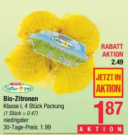 Maximarkt Bio-Zitronen Angebot