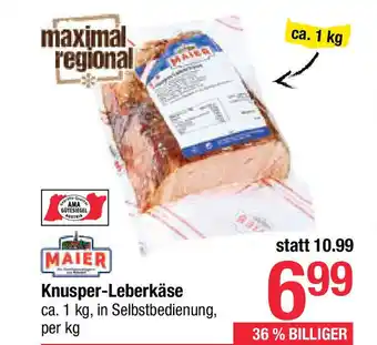 Maximarkt Knusper-Leberkäse Angebot