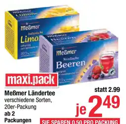 Maximarkt Meẞmer Ländertee Angebot