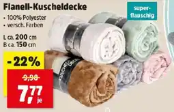 Thomas Philipps Flanell-Kuscheldecke Angebot