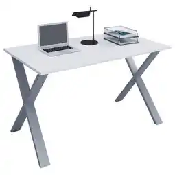 Möbelix Schreibtisch Lona Silberfarben/Weiß B: 50 cm Angebot
