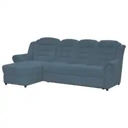 Möbelix Ecksofa Boston Blau Chenille Angebot