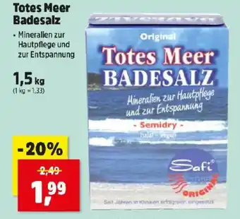 Thomas Philipps Totes Meer Badesalz Angebot