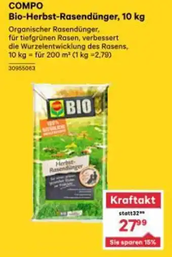 BayWa Compo bio-herbst-rasendünger Angebot