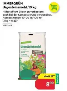BayWa Immergrün urgesteinsmehl Angebot