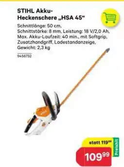 BayWa Stihl akkuheckenschere Angebot