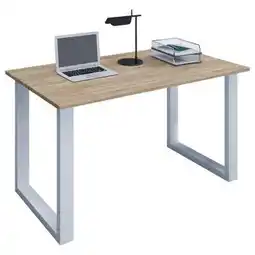 Möbelix Schreibtisch B 50 cm H 76 cm Lona Weiß/Eiche Angebot