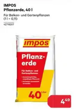 BayWa Impos Pflanzerde Angebot