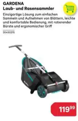 BayWa Gardena laub- und rasensammler Angebot