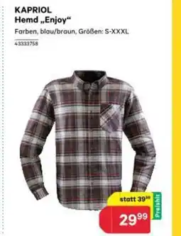 BayWa Hemd enjoy Angebot