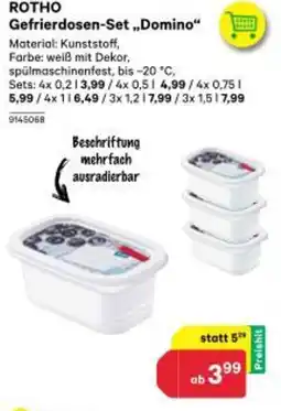 BayWa Gefrierdosen-set domino Angebot